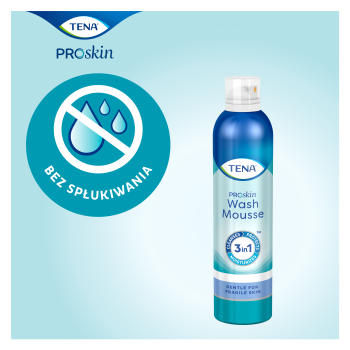 TENA pianka myjąca WASH MOUSSE (400 ml.)