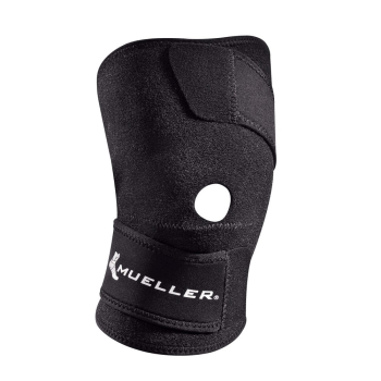 Opaska na kolano owijana neoprenowa z otworem na rzepkę - Mueller 53457 2