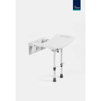 Taboret prysznicowy przyścienny, składany JMC-C 5105