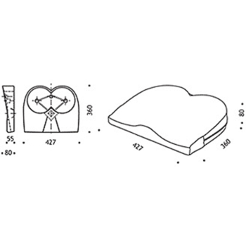 Anatomiczny klin do siedzenia S1
